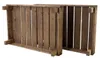 Two wooden crates are shown from a low angle, side-by-side, against a white background. Produktbild-Vorschau