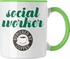 Trendation - Sozialarbeiter Tasse Geschenk Social Worker Produktbild-Vorschau 1