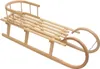 Holzschlitten | Hörnerrodel 120 cm mit Rückenlehne | Produktbild-Vorschau 1