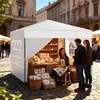 UISEBRT 2,5 x 2,5 m skladací pavilón, rýchla montáž jedným Náhľad obrázku produktu 9