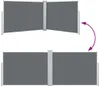 vidaXL Ausziehbare Seitenmarkise Anthrazit 120 x 1000 cm Produktbild-Vorschau 5