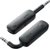 Two black Ugreen Bluetooth receivers with 3.5mm jack connectors are shown against a white background. Anteprima dell’immagine prodotto