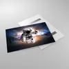 Bilder auf glas - Astronaut Erde Raum - 120x80cm - Produktbild-Vorschau 2