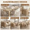 Table extensible, table console extensible, aspect bois, Voir les images du produit 6