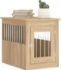 vidaXL Klec pro psy ve stylu nábytku Sonoma dub 55x75x65 cm Náhled obrázku produktu 4