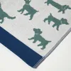 HOMESCAPES Frottee-Handtuch grün mit Hundemotiv - 50 x 85 Produktbild-Vorschau 5