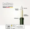 Hellum Lichterkette Schaftkerze für Außen  30tlg; 846003 Produktbild-Vorschau 2