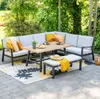Garden Impressions Elati Lounge- Dining Eckset - 5-teilig - Produktbild-Vorschau 1