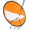 Vela da kayak, 108 cm, pieghevole, in nylon, con finestra, Anteprima dell’immagine prodotto 4