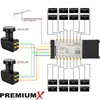 PremiumX PXMS 9/16 Multischalter mit Netzteil Multiswitch 2 Produktbild-Vorschau 2