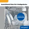 Exquisit Geschirrspüler GSP5508-030D silber | Spülmaschine Produktbild-Vorschau 9