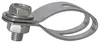 Fix Nippel Rohrschelle oval rund 15 / 17 / 20 mm Fahrrad Produktbild-Vorschau 1