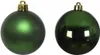 18er Set Weihnachtskugeln aus Glas 4cm grün Produktbild-Vorschau 3