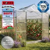 BRAST Gewächshaus Aluminium mit Fundament | 380x250x235cm | Produktbild-Vorschau 1