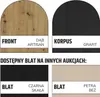 Szafka pod zlew ANIKA D80ZL grafitowa/dąb artisan Podgląd zdjęcia produktu 5