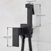 Bidet Wasserhahn Messing Duscharmatur Unterlegscheibe Produktbild-Vorschau 2
