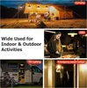 Camping Lampe, LED Campinglaterne USB Wiederaufladbar, Produktbild-Vorschau 5