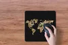 MuchoWow® Mauspad Mousepad Karte - Welt - Schlange - Design Produktbild-Vorschau 3