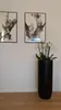 VIVANNO Vase de sol en fibre de verre SOLERIO Rond, noir Voir les images du produit 8