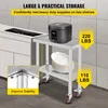 Edelstahl Catering Arbeitstisch 30''x12''x34'' - Robust bis Produktbild-Vorschau 4