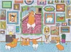 GALISON Corgi Museum Puzzle 1000 dielikov Náhľad obrázku produktu 3