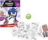 Coloriage Sonic avec carnet de notes Multicolore Voir les images du produit 3