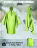 ANYOO Poncho impermeabile da ciclismo con cappuccio in Anteprima dell’immagine prodotto 2