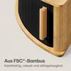 Praknu Brotkasten Ecke Holz mit Schiebetür – Platzsparende Produktbild-Vorschau 4