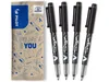 PILOT VSign Pen 1.0 Fineliner 4er Set - präziser Produktbild-Vorschau 1