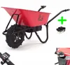 Elektr. Schubkarre 150kg Motorschubkarre Li-Ion Akku 18,5V Produktbild-Vorschau 1