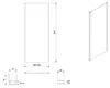Aqualine AMADEO Rechteckige Duschkabine 1200x900mm L/R Produktbild-Vorschau 11