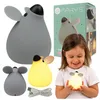 Lampe de table LED « souris » de chevet, grise, 3,2 W, Voir les images du produit 1