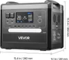 VEVOR Tragbare Powerstation, 2400W 2160Wh Solargenerator Produktbild-Vorschau 8