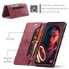 Galaxy A34 5G Hülle, Retro Kunstledertasche Stand Produktbild-Vorschau 2
