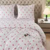 Komplet Pościeli 160x200 z 2 Poszewkami 70x80 w Kokardki Podgląd zdjęcia produktu 8