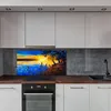 Coloray Spritzschutz aus Glas 140x70  Wandkunst Produktbild-Vorschau 4