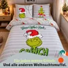 Set di lenzuola Grinch, 135x200 cm e 80x80 cm - Lenzuola in Anteprima dell’immagine prodotto 9