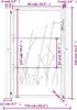 vidaXL Gartentor Anthrazit 100x125 cm Stahl Gras-Design Produktbild-Vorschau 8