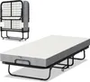 Jayseuw 90x200cm Gästebett klappbar mit Matratze bis 150kg, Produktbild-Vorschau 10