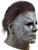 A close-up side profile of a Michael Myers mask. Náhľad obrázku produktu