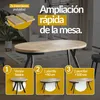 Mesa Comedor Extensible, Tablero Laminado de 36 mm Redonda Vista previa de la imagen del producto 6
