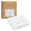 Navaris Baby Mullwindel Set - 4x Mulltuch zum Stillen Produktbild-Vorschau 1