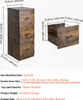 A product image showing a filing cabinet with dimensions and specifications. Anteprima dell’immagine prodotto