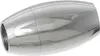 10 Edelstahl Magnetschließen / Magnet-Verschlüsse, oval, 17,5x10mm Produktbild-Vorschau