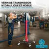 Wiltec mobilní hydraulický zvedák převodovek 500 kg, výška Náhled obrázku produktu 9