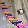 Leiter Vogel Spielzeug Holz Regenbogen Brücke Schaukeln für Produktbild-Vorschau 2