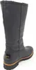 A black leather boot shown from the side against a white background. Voir les images du produit