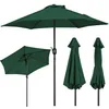 Yaheetech Sonnenschirm ø 230 cm Gartenschirm Knickbarer Produktbild-Vorschau 1