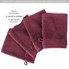 Pure Label 4-TLG Waschhandschuh Waschlappen Set mit Produktbild-Vorschau 3