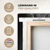 MuchoWow® - Obraz na płótnie - Jeleń - Czarny - Zwierzę - Podgląd zdjęcia produktu 3